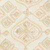 Warm White Ogee Jaal Patterned Nehru Jacket